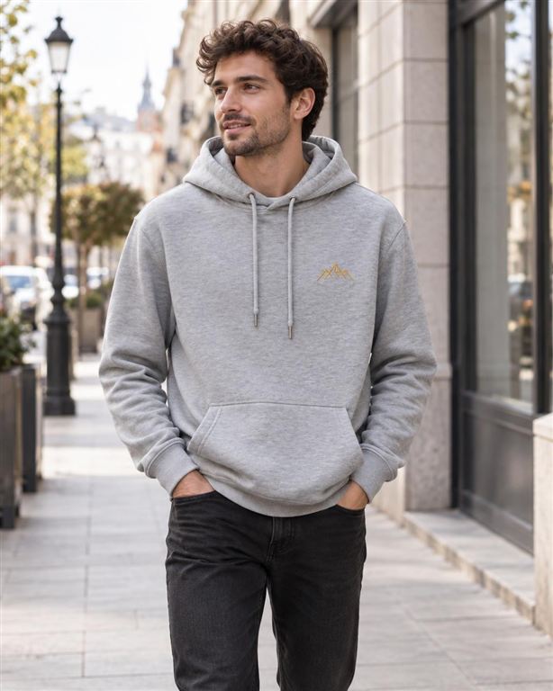 Kapuzenpullover „Basic“ Unisex – Ansicht 2